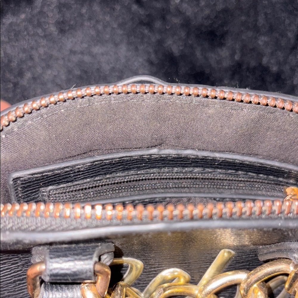 Bebe Black and Gold Mini Handbag - Picture 7 of 7